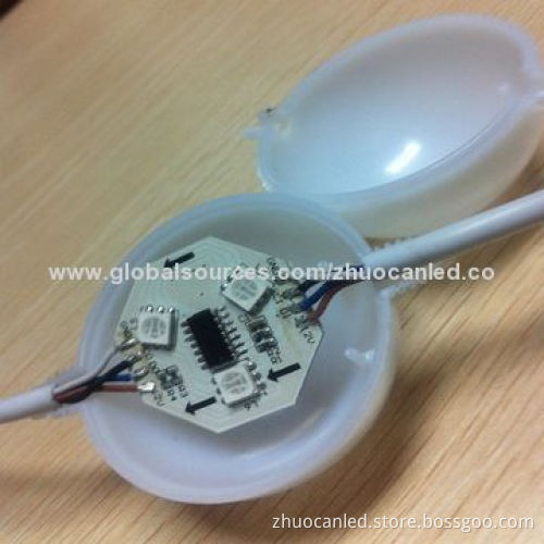 Diameter 50mm 3D Effect DMX LED Hanging Ball Light